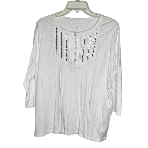 Laura Scott Petite Top - Picture 1 of 6